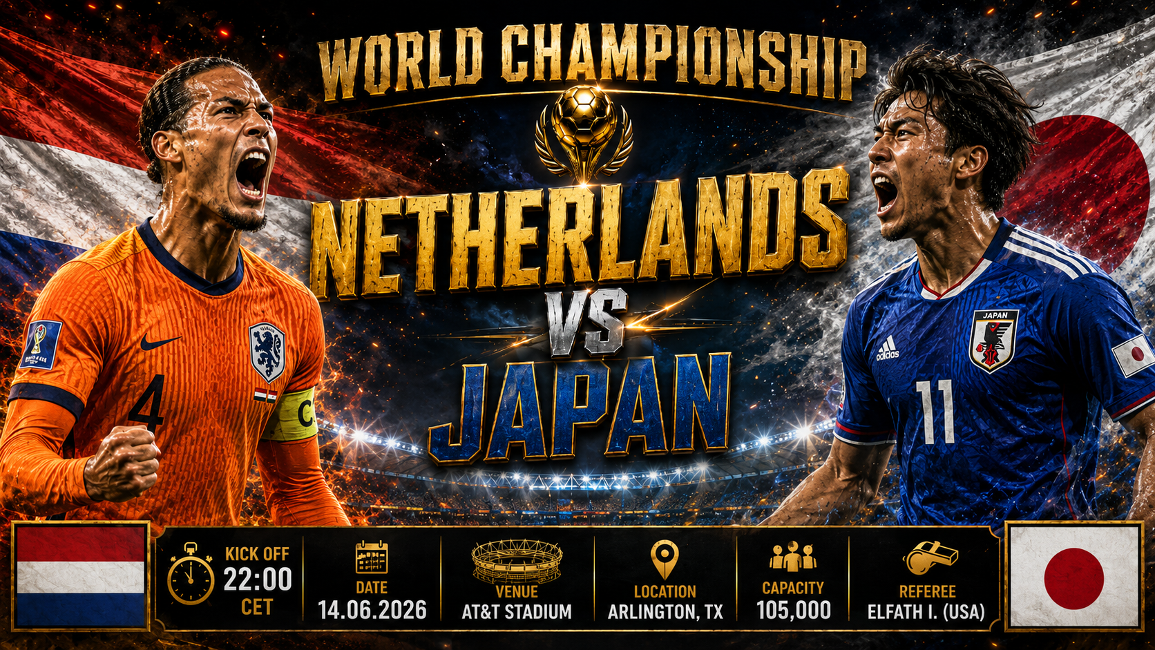 Hollandia - Japán : Texasi taktikai csata nyitja a kiegyenlített F-csoportot